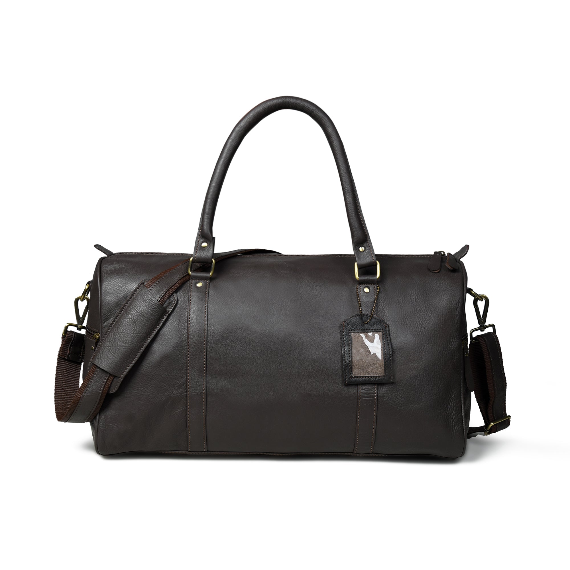The Voyager Leather Travel Duffel Bag